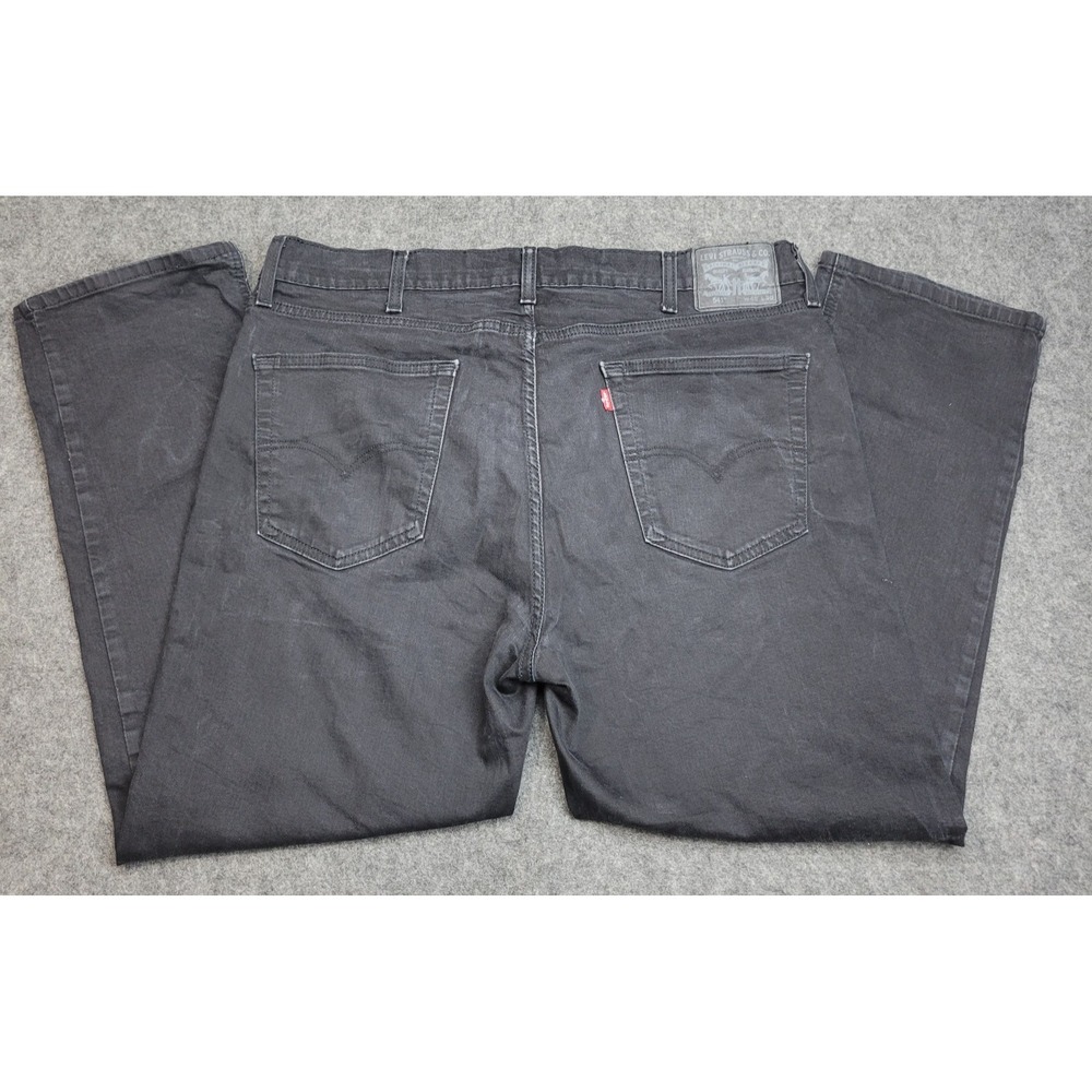 Levis 541 Jeans Mens 40x30 Black Denim Athletic Stretch Americana Weekend